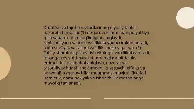 Umumiy psixalogiya fanining ilmiy-tadqiqot metodlari 3