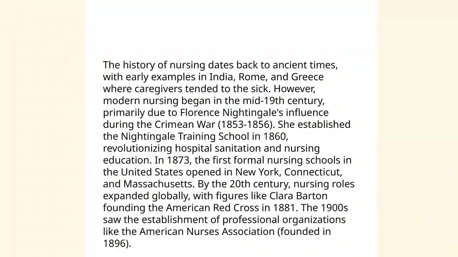 The nursing profession 3