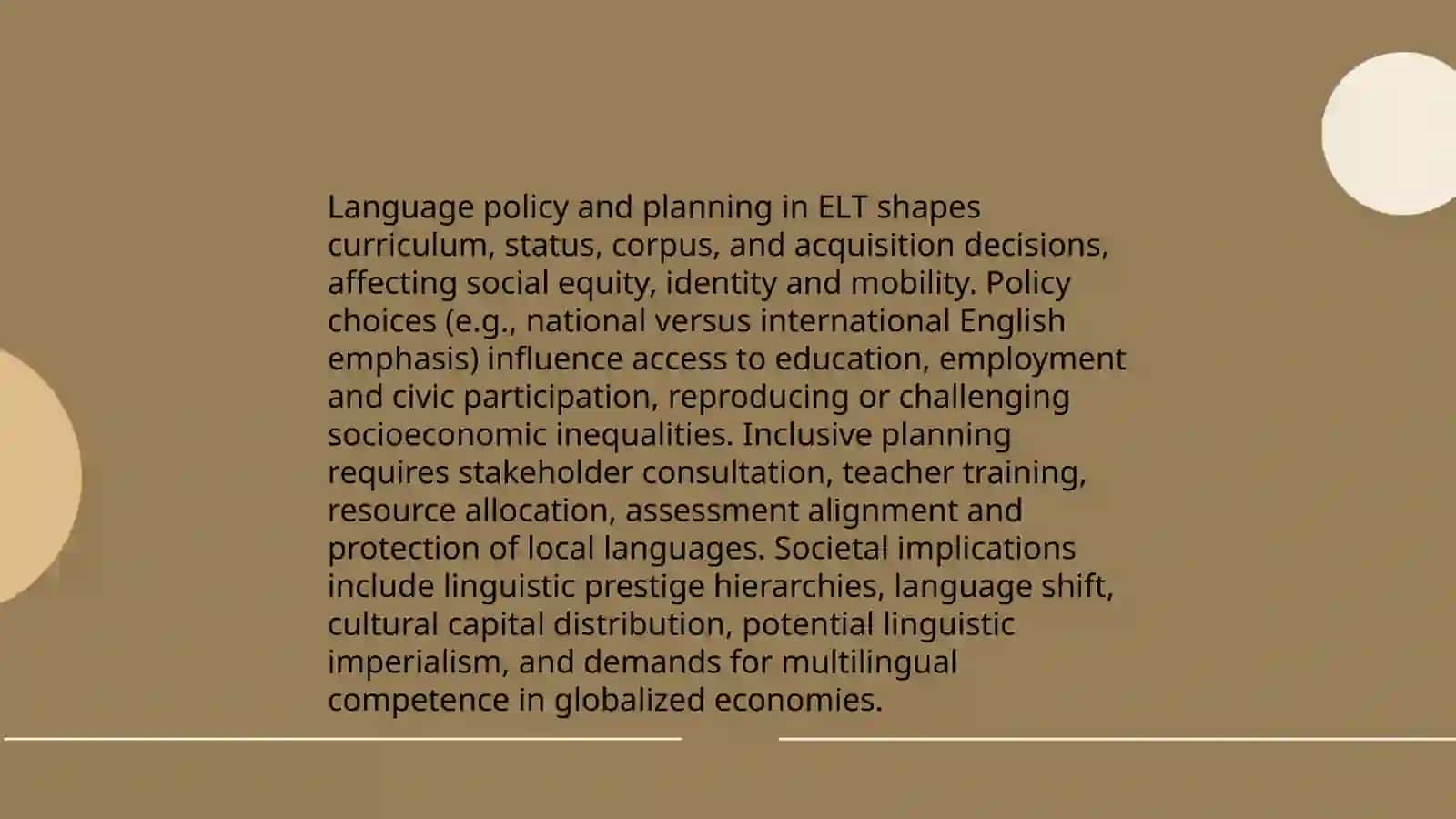Sociolinguistics in ELT 3
