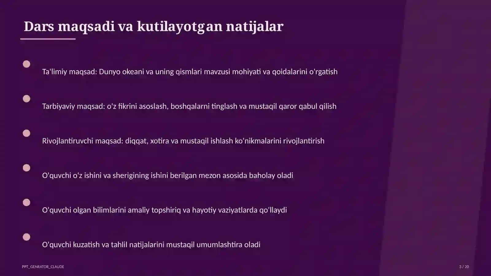 Dunyo okeani va uning qismlari (7-sinf) 3