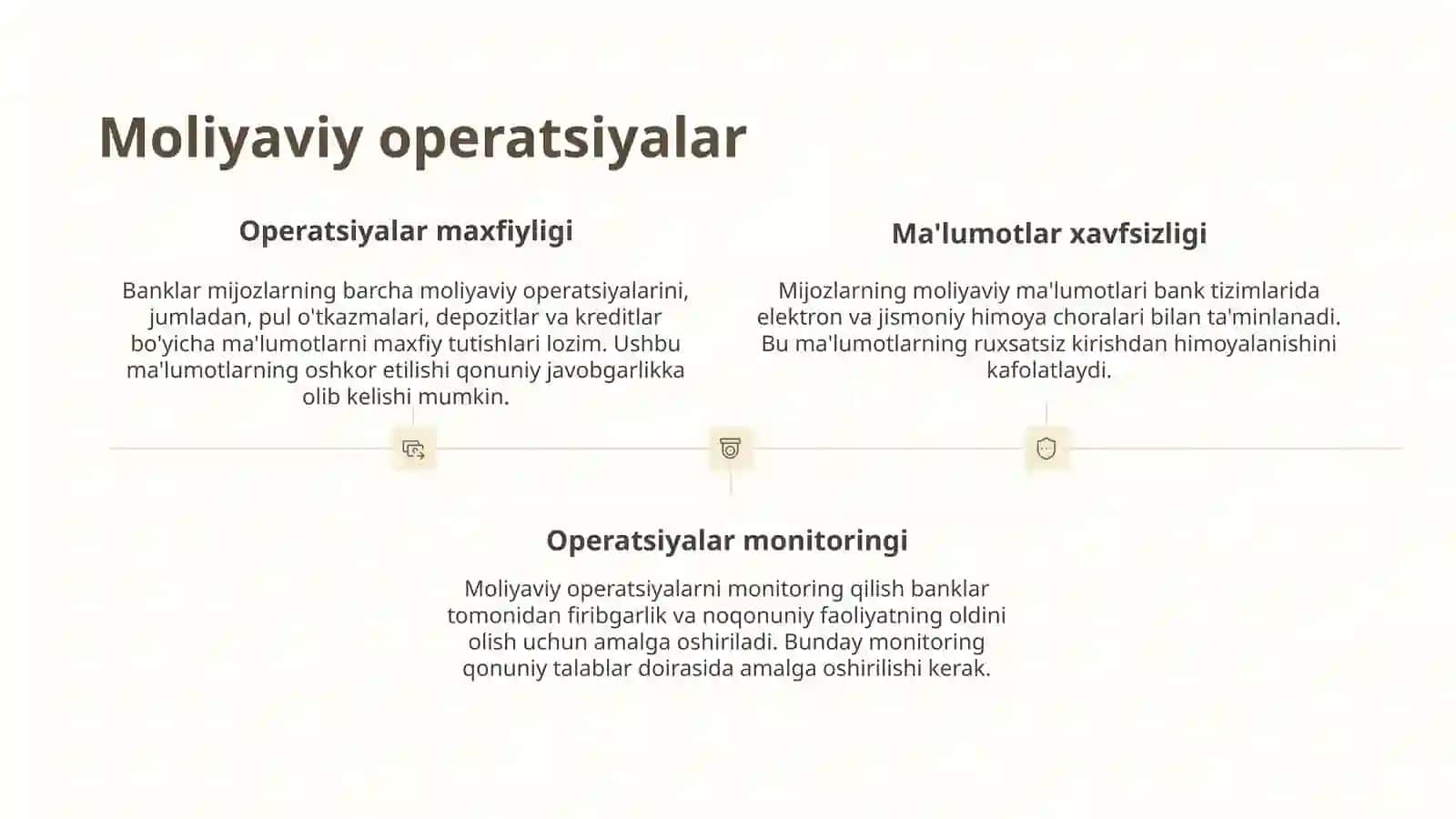 Bank siri toʻgʻrisidagi qonun 3