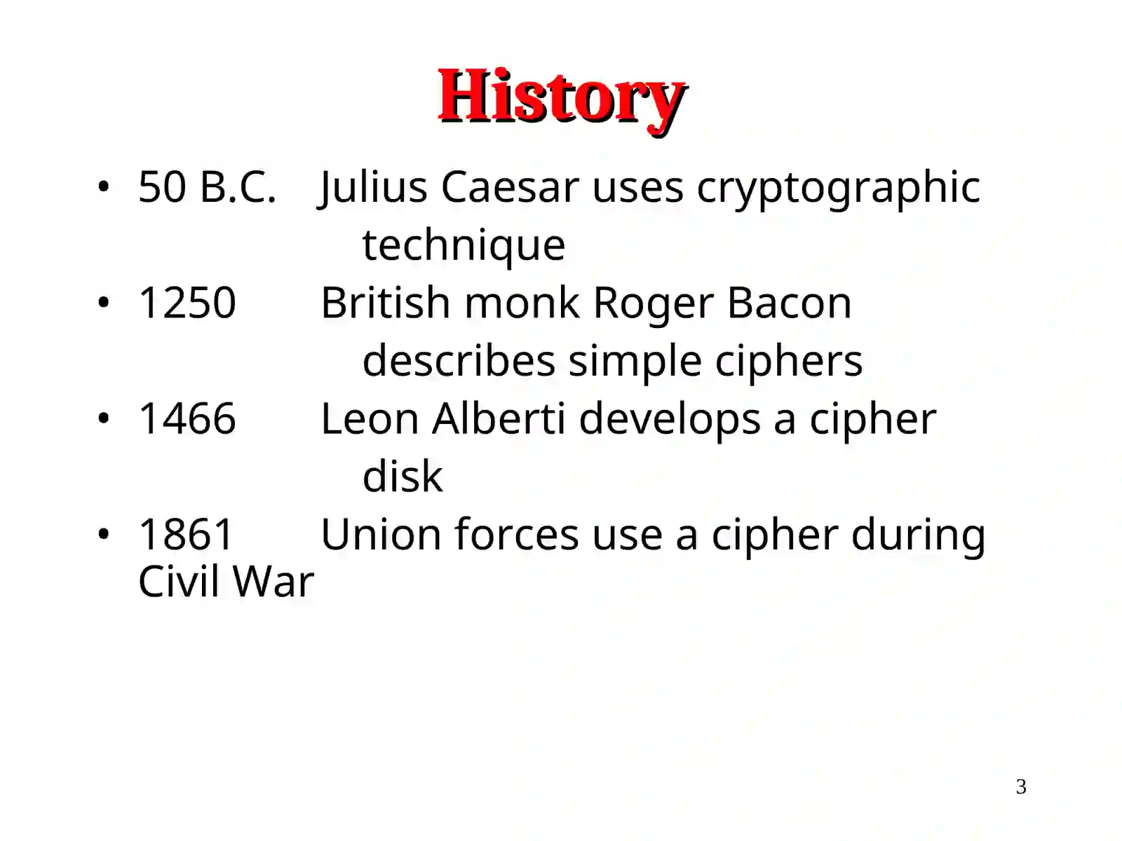 cryptography 3