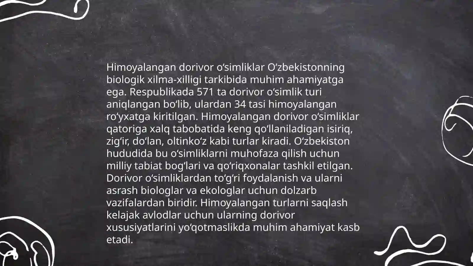 O’zbekiston Respublikasi “Qizil kitobi”ga kiritilgan dorivor o’simliklar 3
