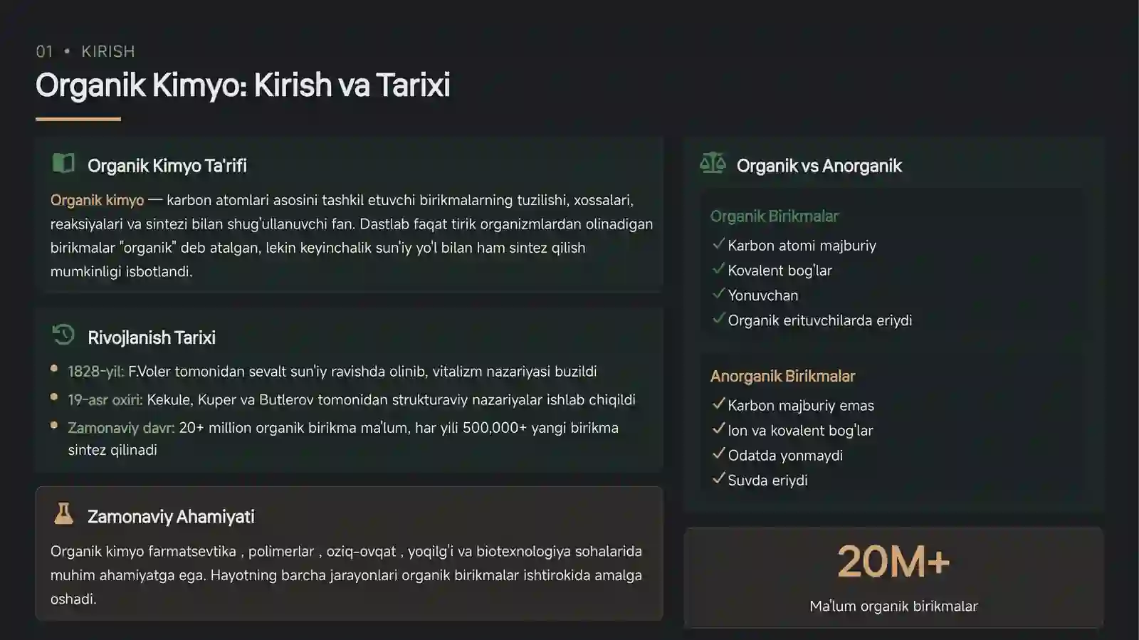 Organik Kimyo 3