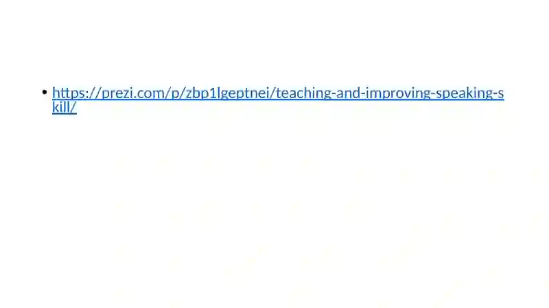 Methodology for the development of speaking skills 3
