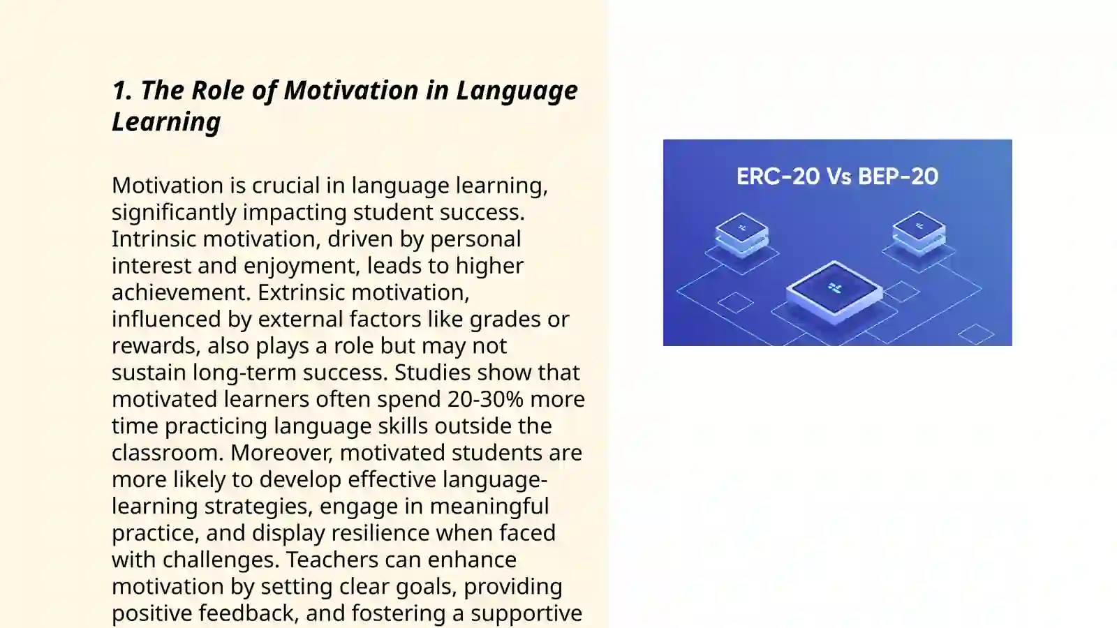 Understanding Learner Characteristics:Psychological Factors and Language Development 3