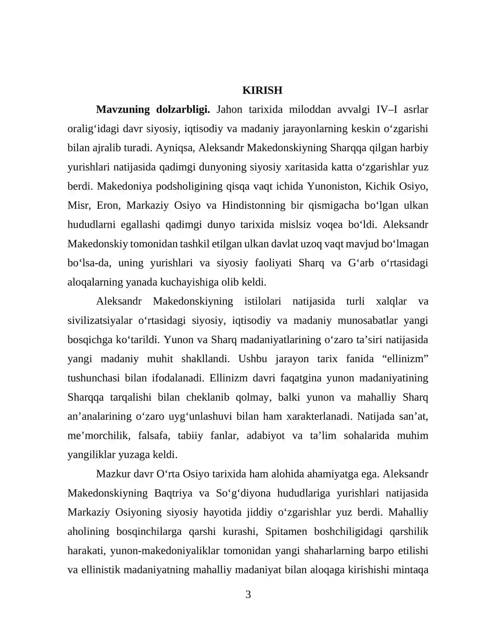 Aleksandr Makedonskiy impyeriyasi. Ellinizm davri va uning o‘ziga xos xususiyatlari 3