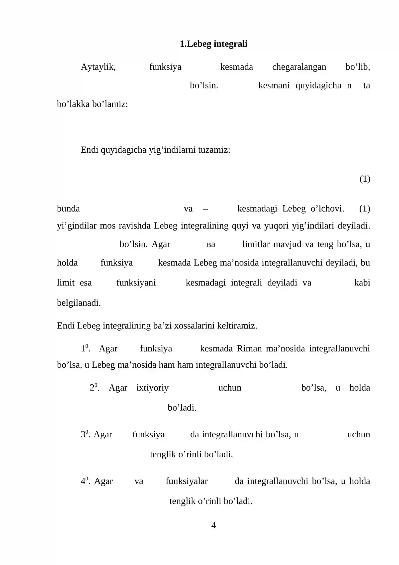 Lebeg integrali 3