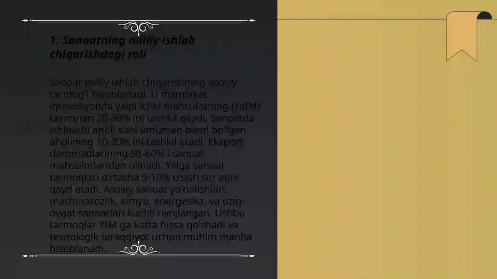 Sanoatning milliy iqtisodiyotdagi ahamiyati 3