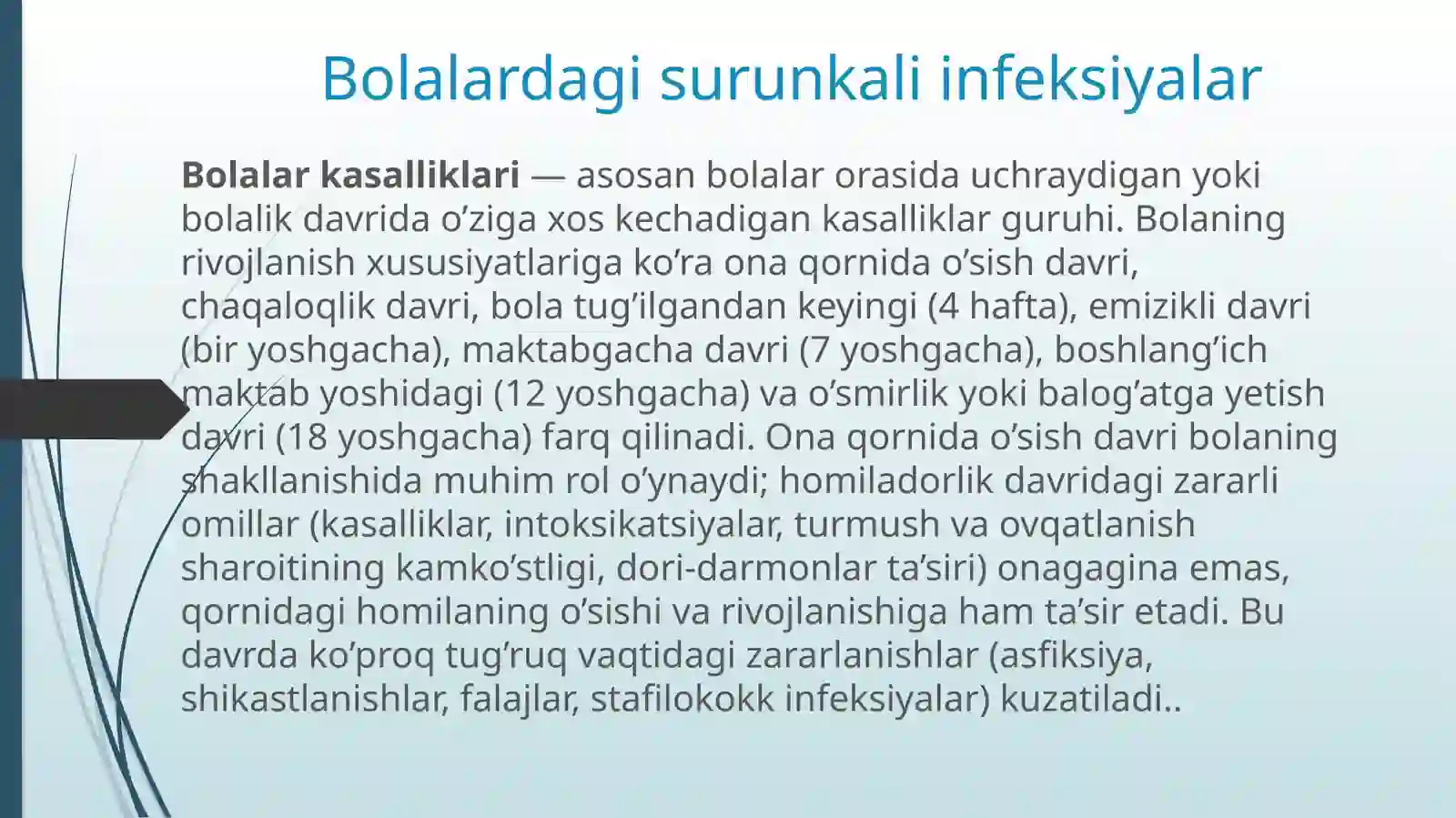 Surunkaliinfeksiyao`choqlari 3