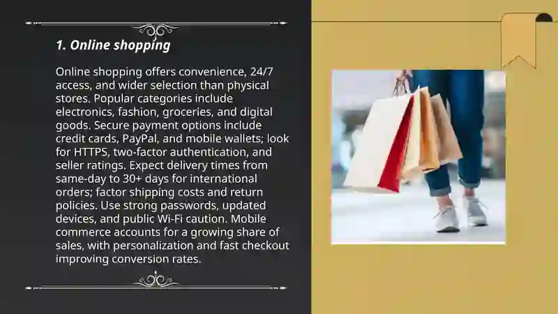 Online shopping 3