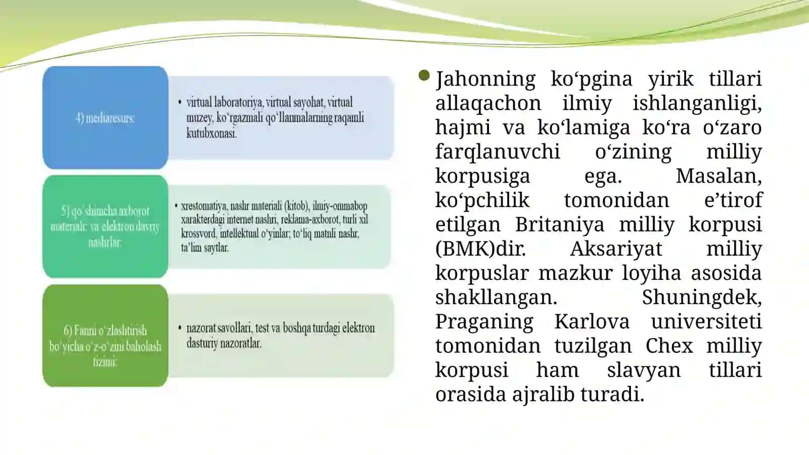 TURLI SOHAGA TEGISHLI JURNALLARNING ELEKTRON KORPUSINI YARATISH 3