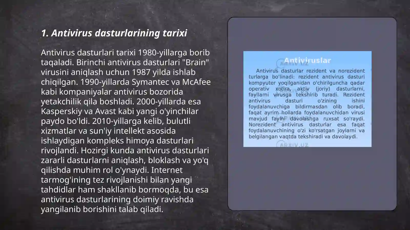 Antivirus dasturlari 3