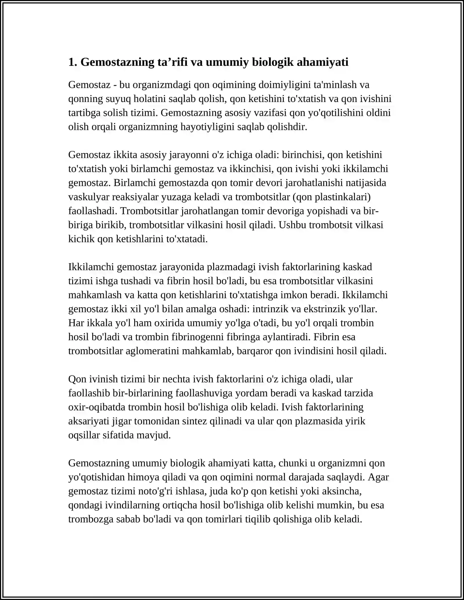 GEMOSTAZ 3