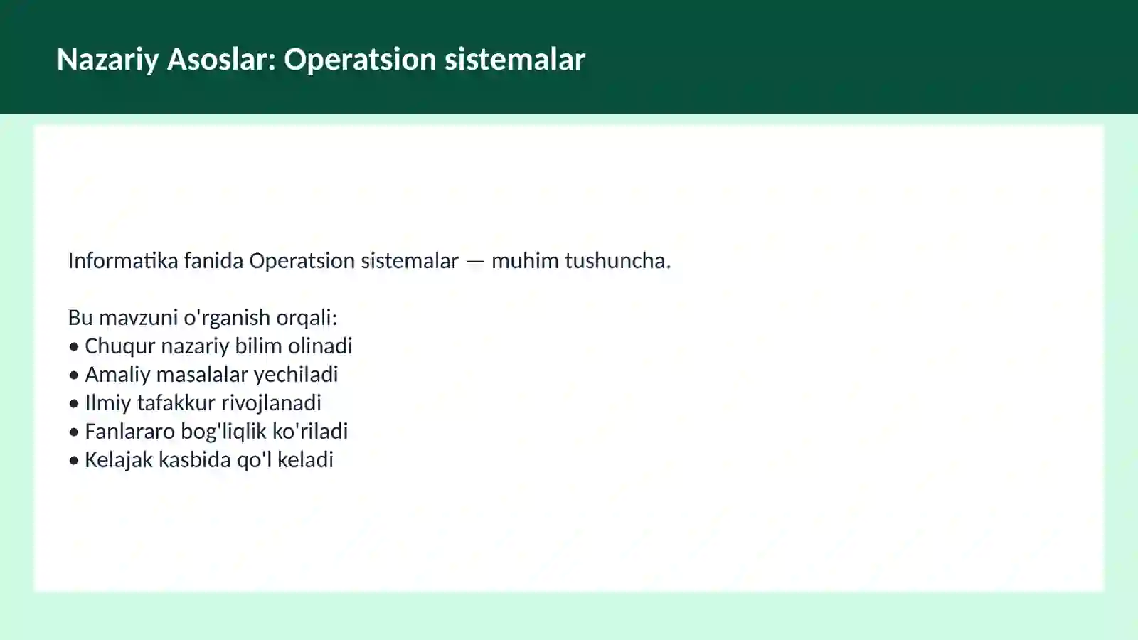 INFORMATIKA 3