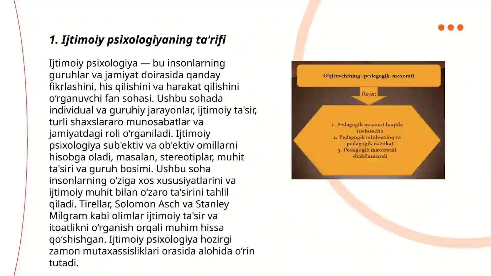 Ijtimoiy psixologiya fan sifatida rivojlanishi Toshpulatova Dilnoza 3