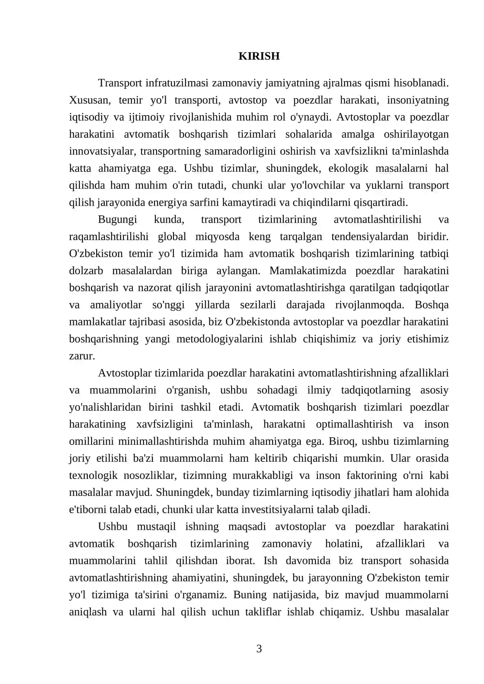 Avtostoplar.Poezdlar harakatini avtomatik boshqarish 3