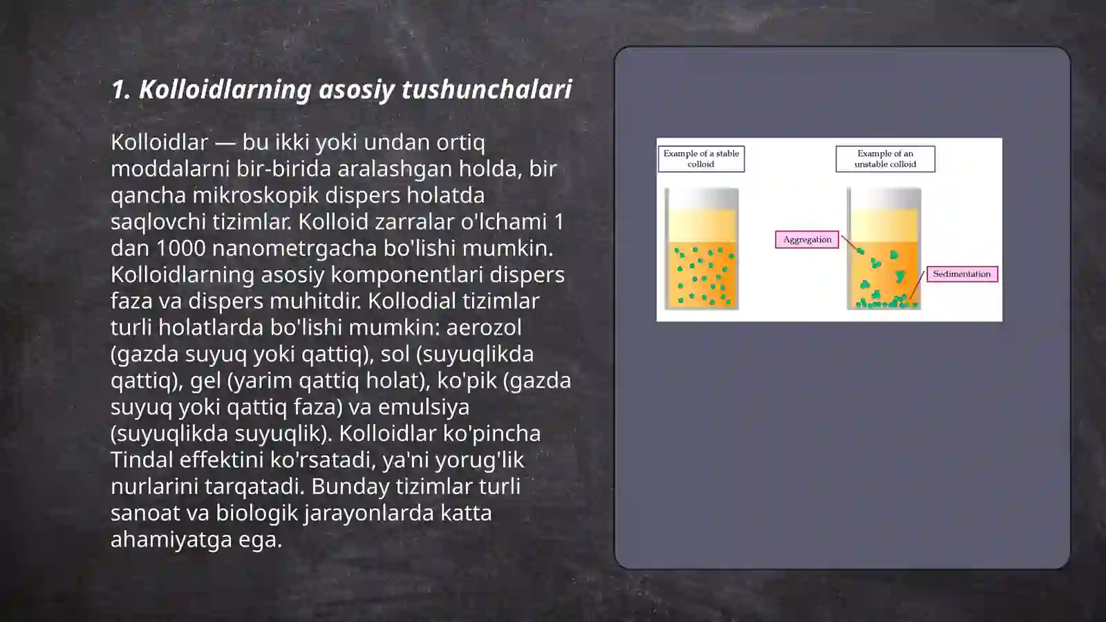 Kolloid dispers sistemalar 3