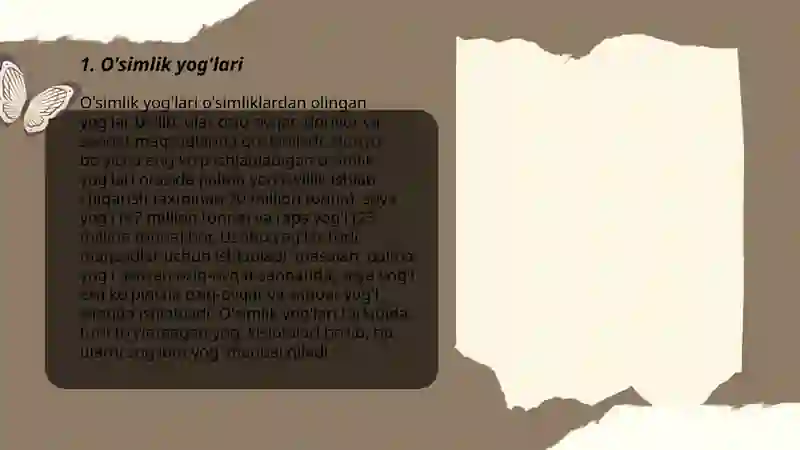 O'simlik yog'lari 3