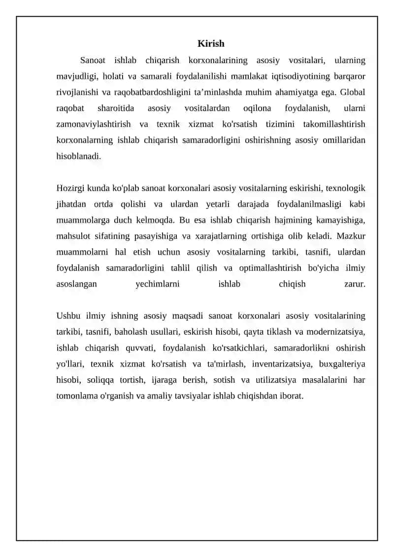 Sanoat ishlab chiqarishning asosiy fondlari 3