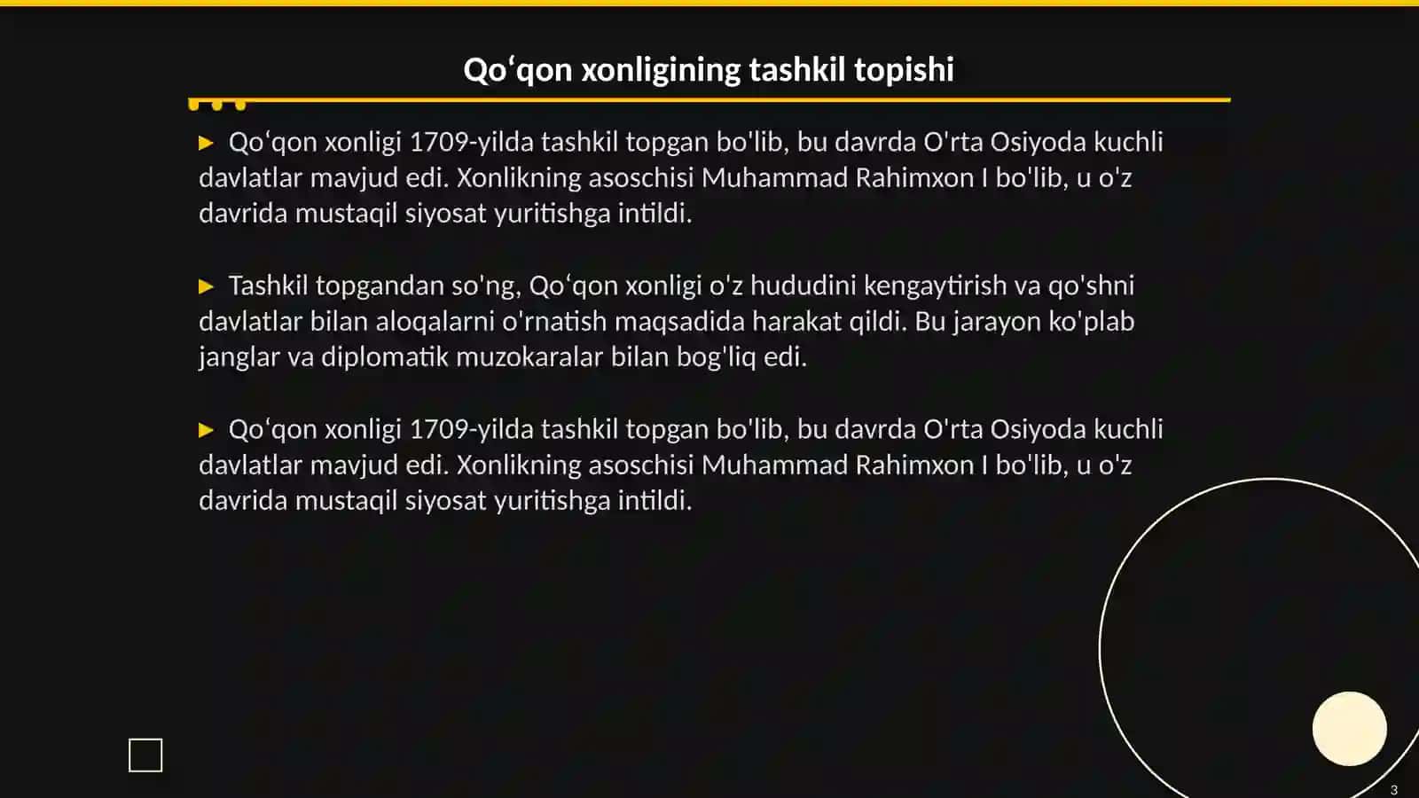 Qoʻqon xonligining tashqi siyosati 3