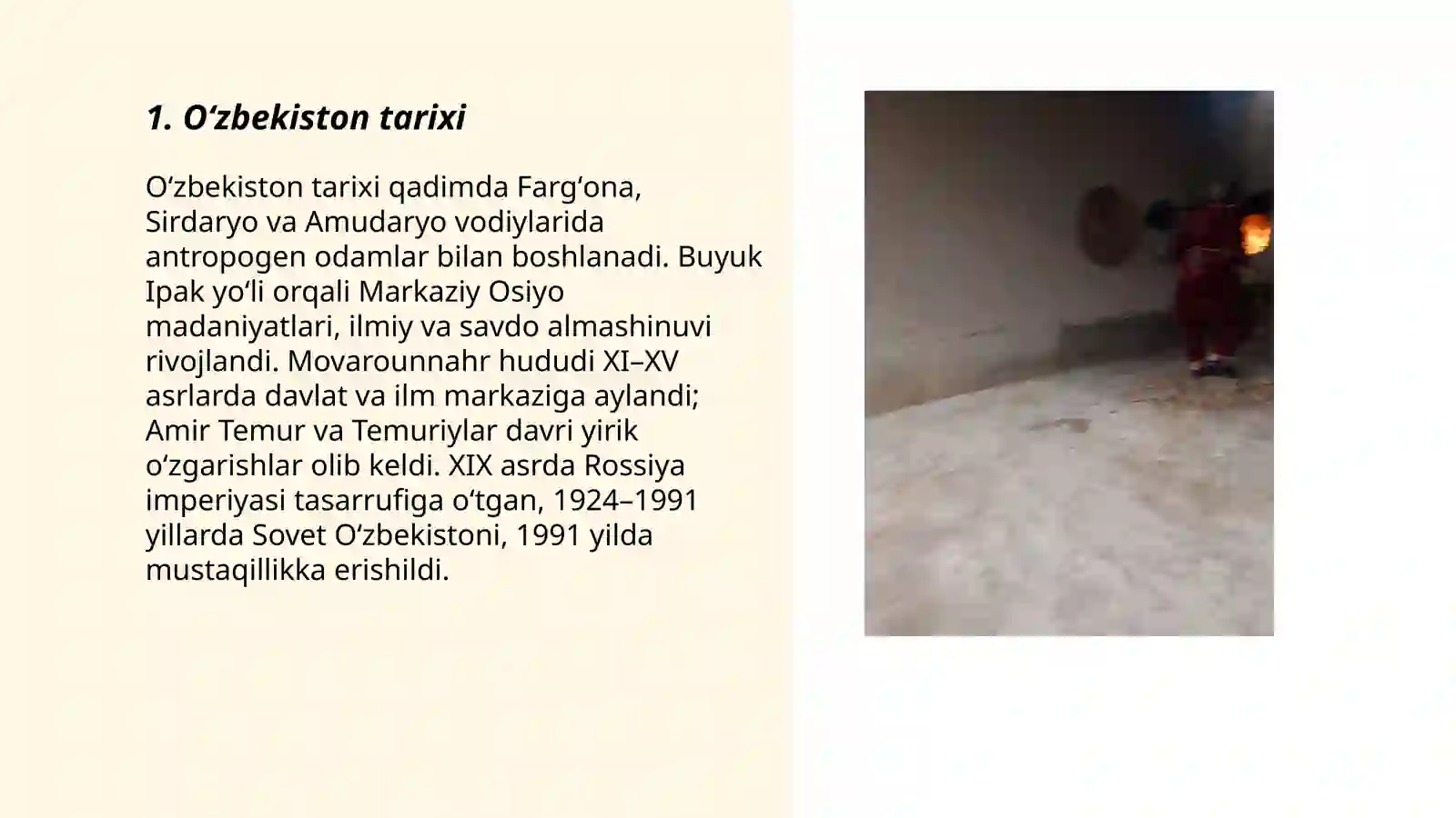 Oʻzbekiston tarixi 3