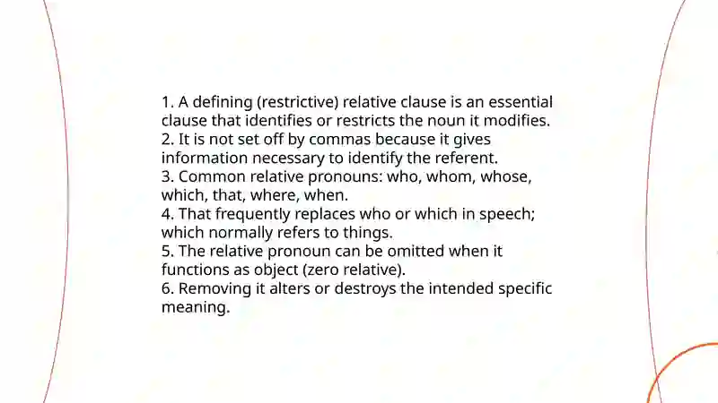 Relative clause 3