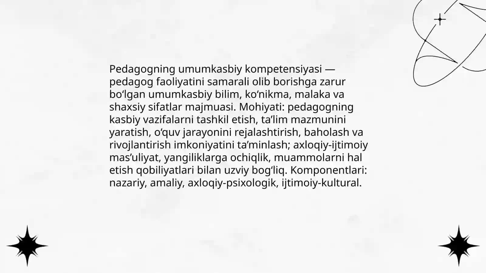 PEDAGOGNING UMUMKASBIY KOMPETENSIYASI 3