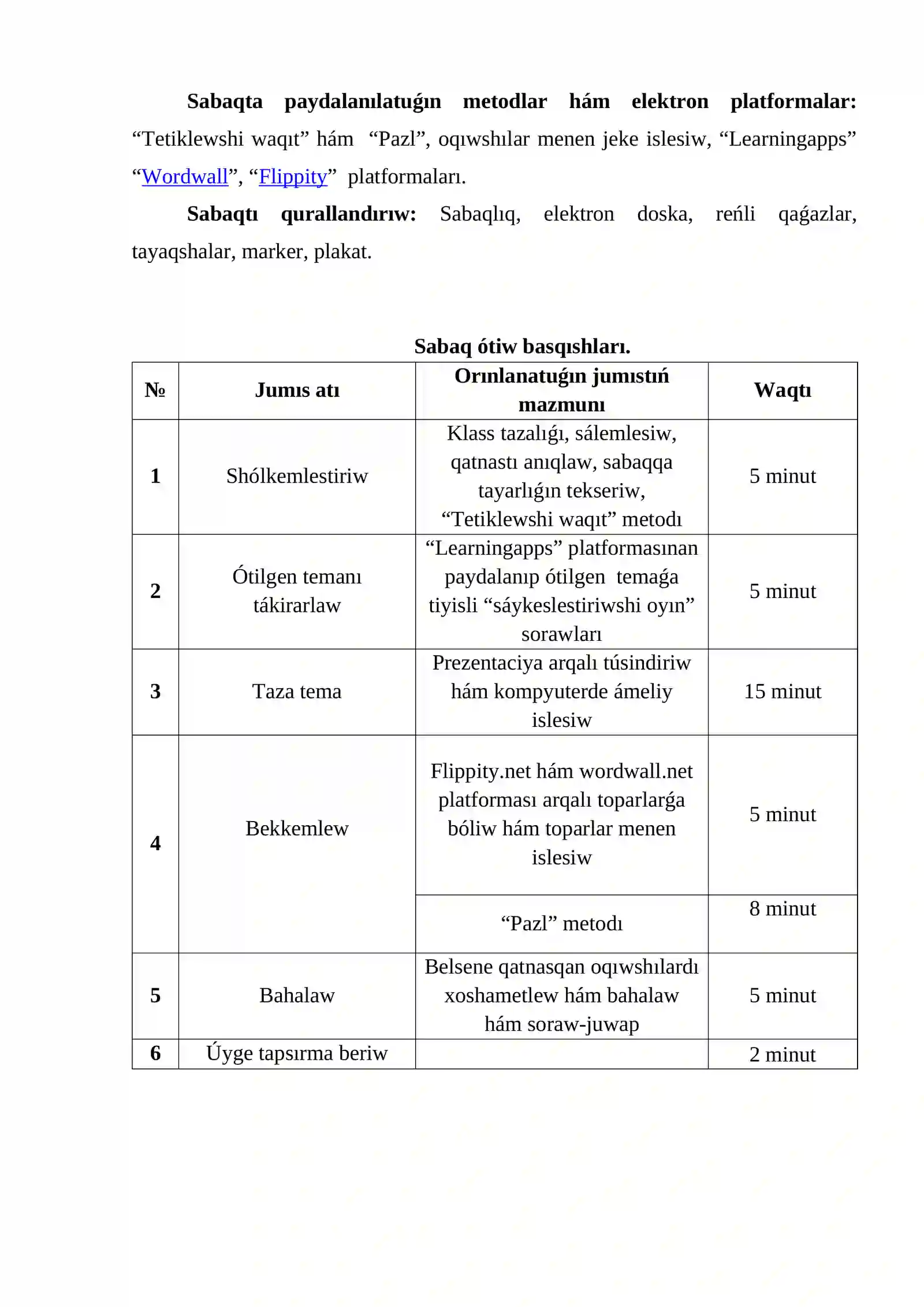 “Teksttı kóshırıw”  informatika 5 sinf 3