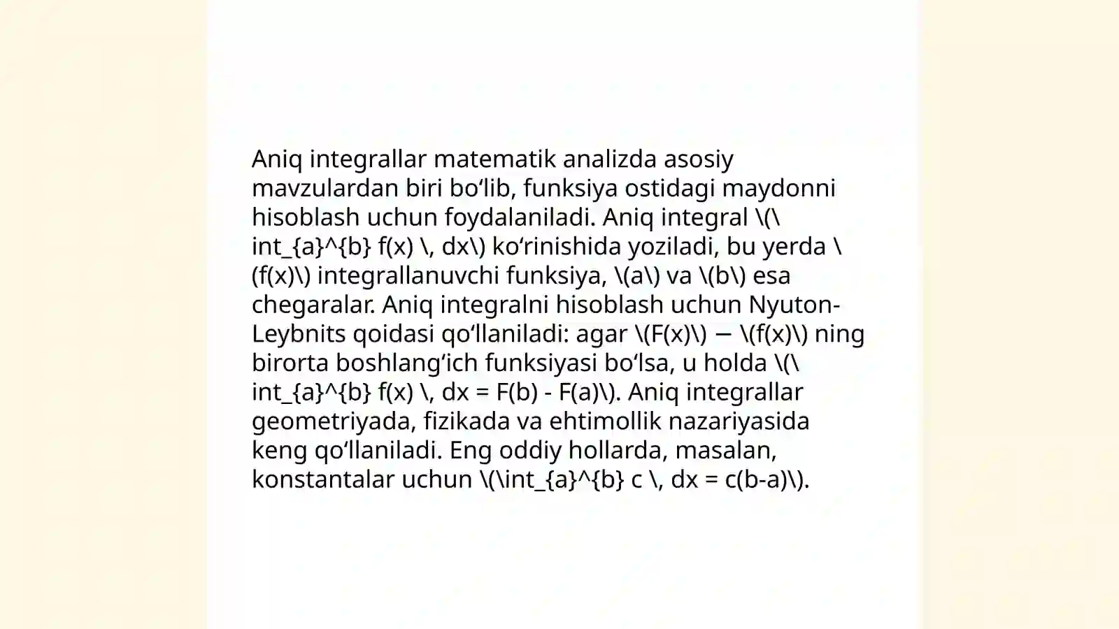 Integral 3