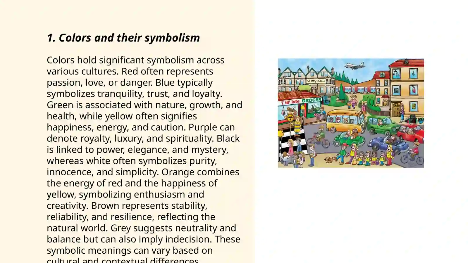 Describing pictures 3