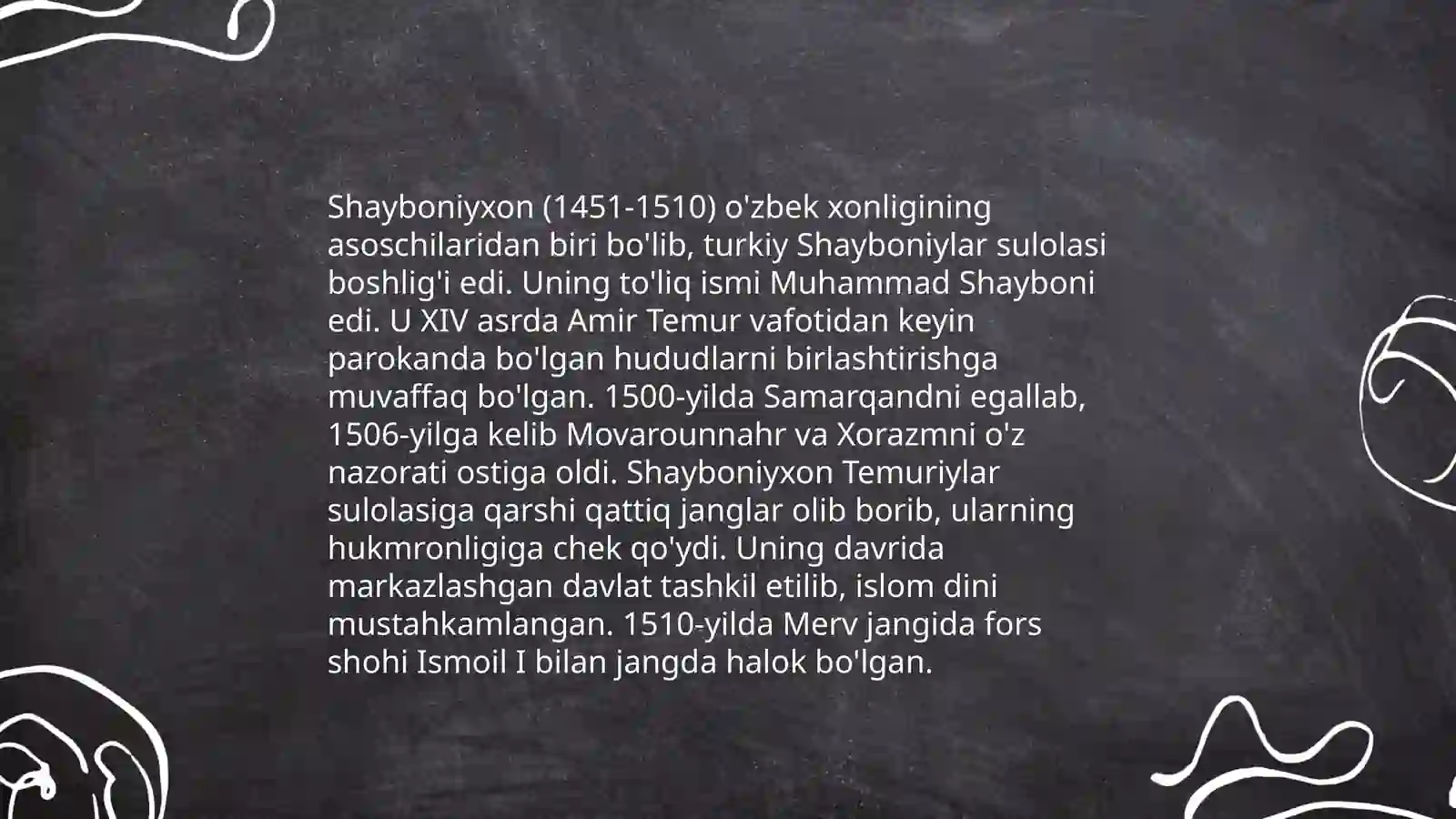 Muhammad Shayboniy ijodi 3