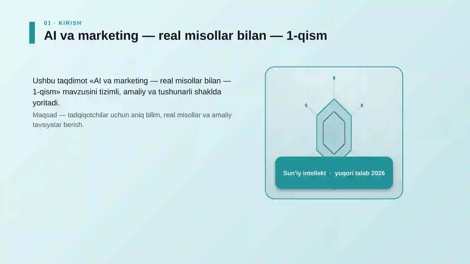 AI va marketing — real misollar bilan — 1-qism 3