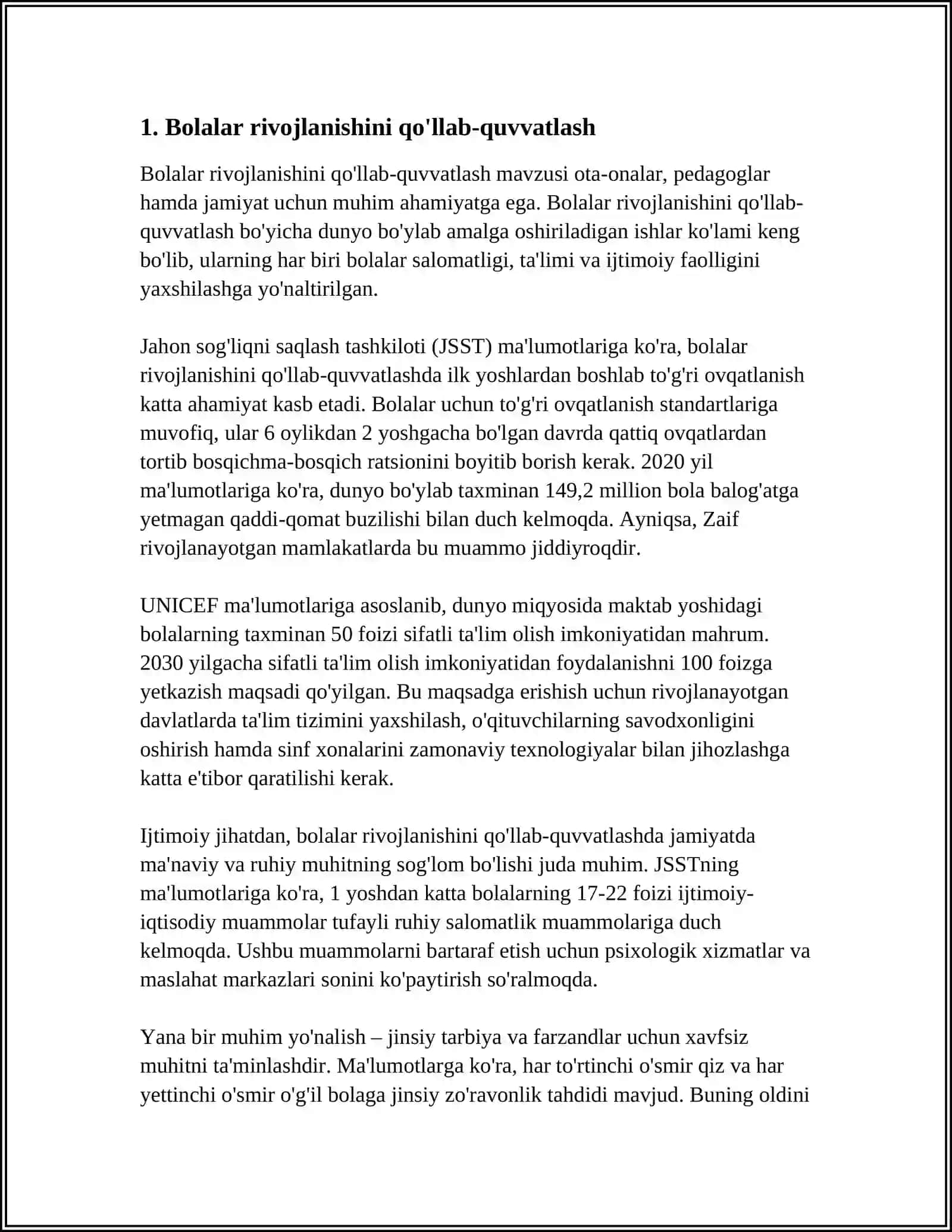 MAKTABGACHA TA’LIM MUASSASALARIDA OLIB BORILADIGAN IJTIMOIY- PEDAGOGIK FAOLIYAT 3