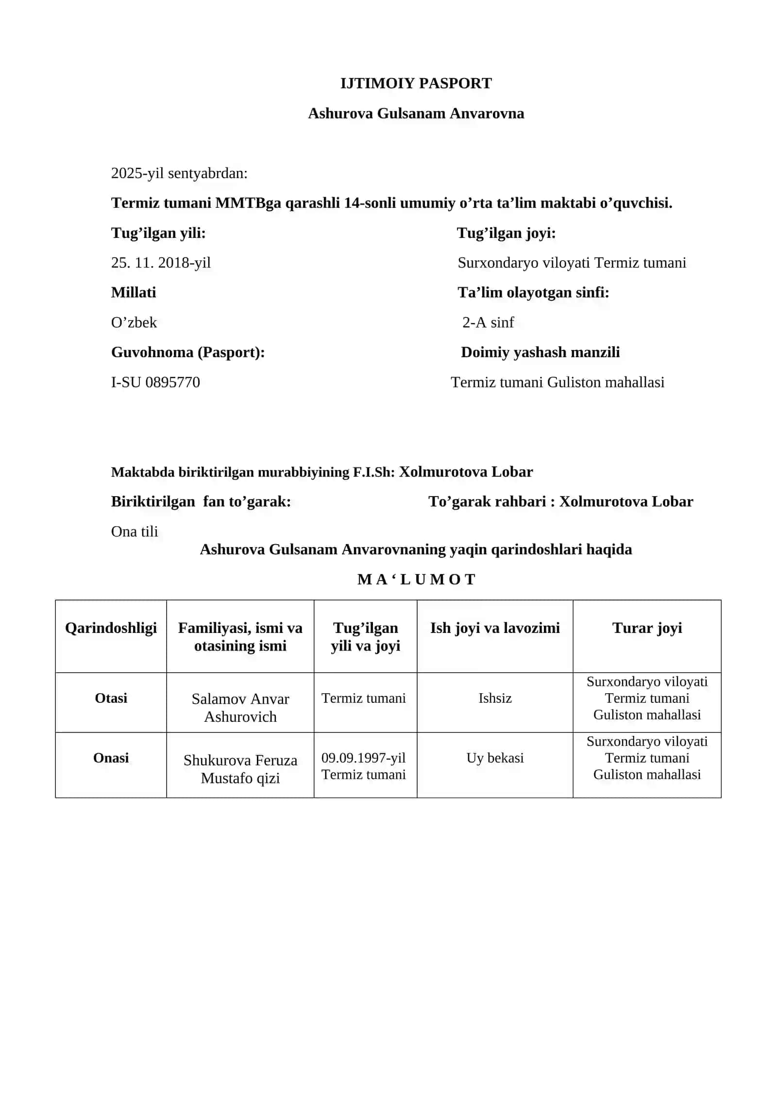 IJTIMOIY PASPORT 3