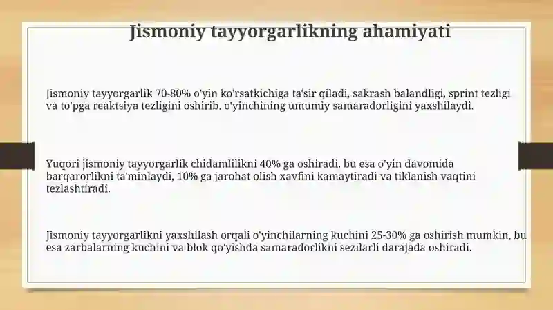 Jismoniy Tayyorgarlik Maxorati 3