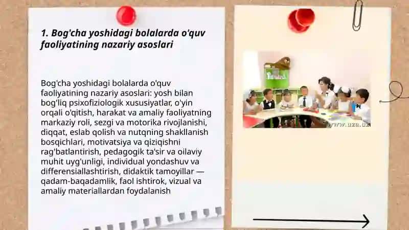 Bog'cha yoshidagi bolalarda o'quv faoliyati va uning rivojlanishi 3