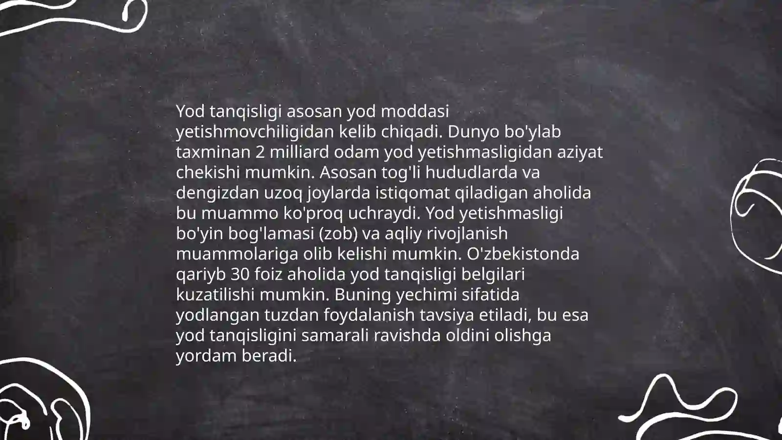 Yod tanqisligi 3