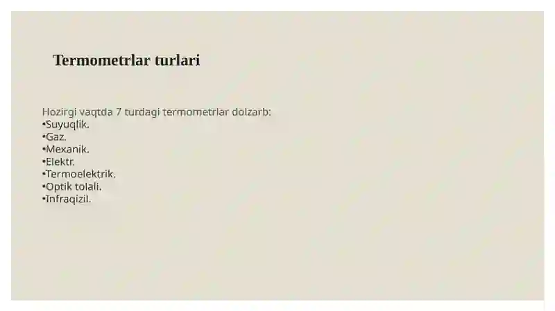 Termometrlar 3