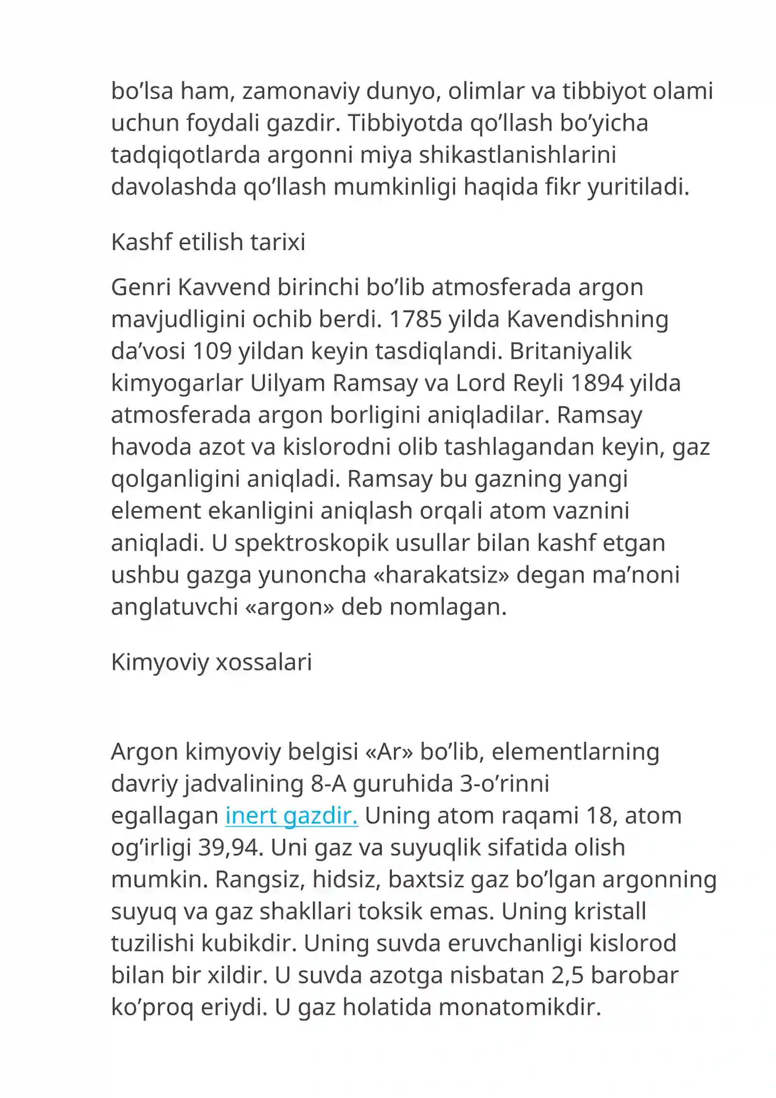 Argon elementi 3