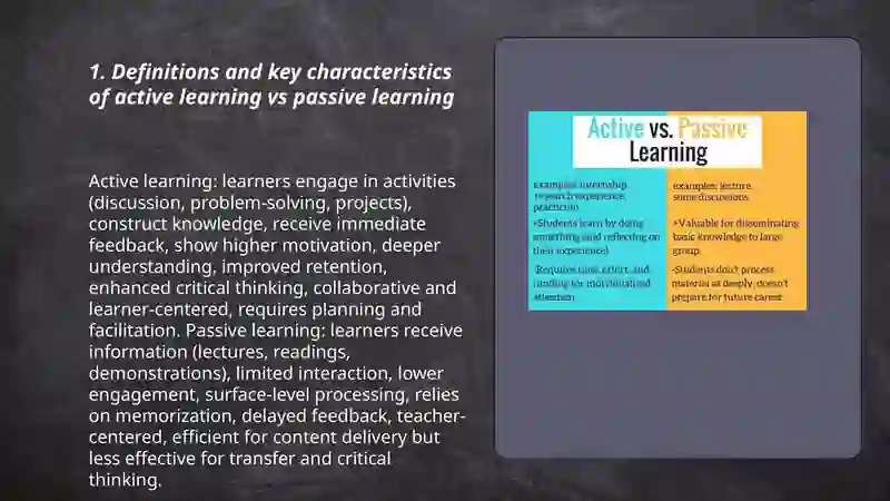 Active learning vs Passive learning 3
