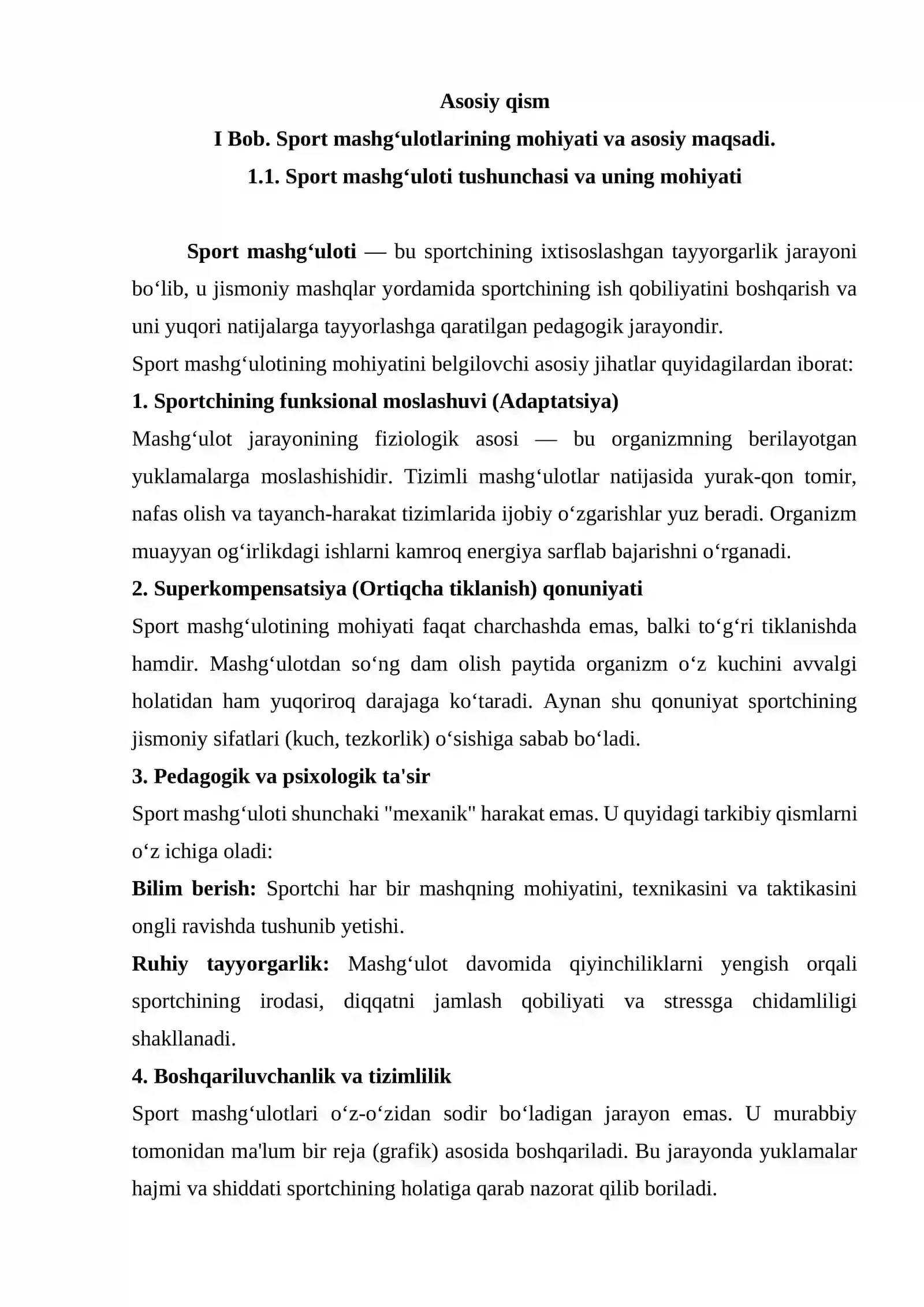 Sport mashg‘ulotlari 3