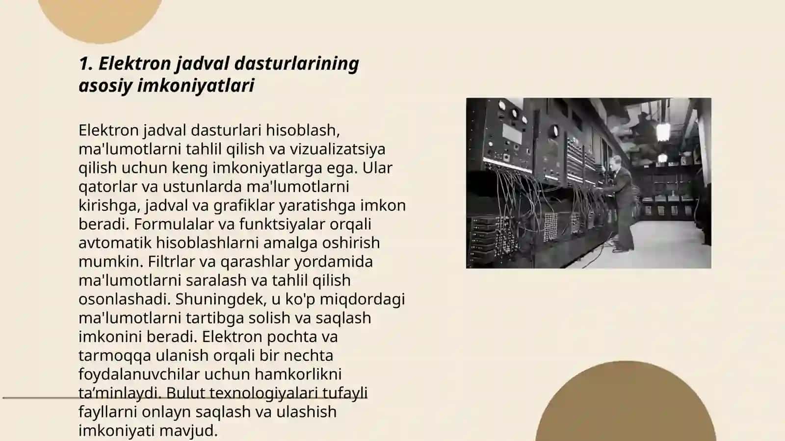 Elektron jadvallardan foydalanish texnalogiyalari 3