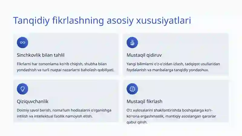 Talabalarda Tanqidiy Fikrlashni Rivojlantirish 3