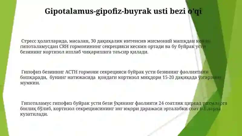 Organizmning nerv, immun-endokrin boshqariluvi 3