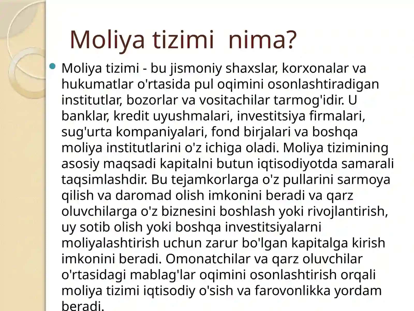 Moliyatizimi daroqamlashtirish transformatsiyasining o'rniva ahmiyati 3