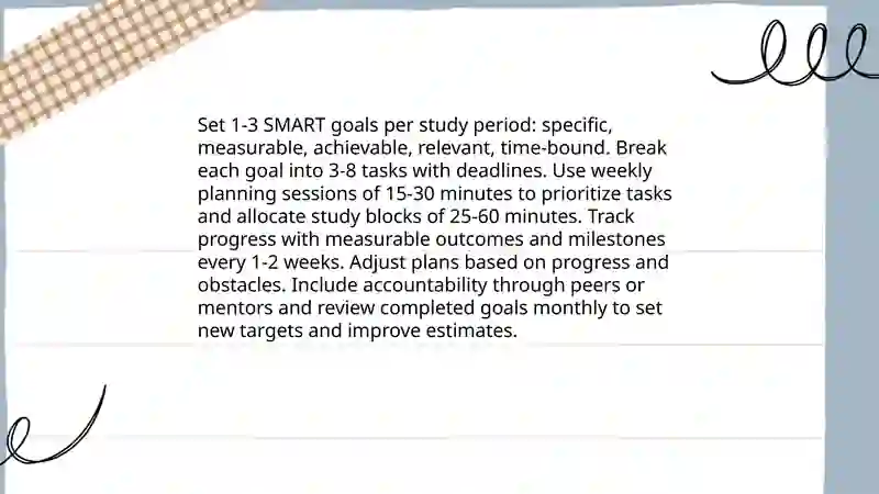Effective study habits 3