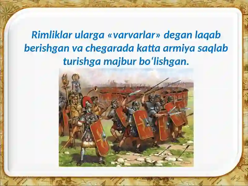Rim imperiyasining yemirilishi 3