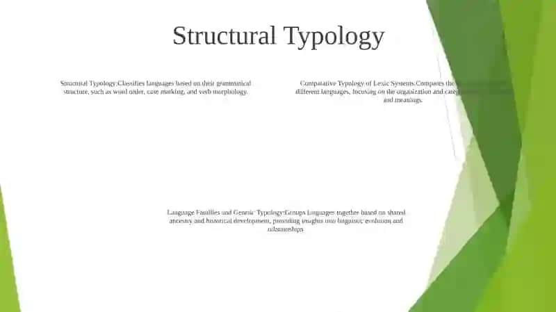 Comparative Typology Of The Lexic Systems 3