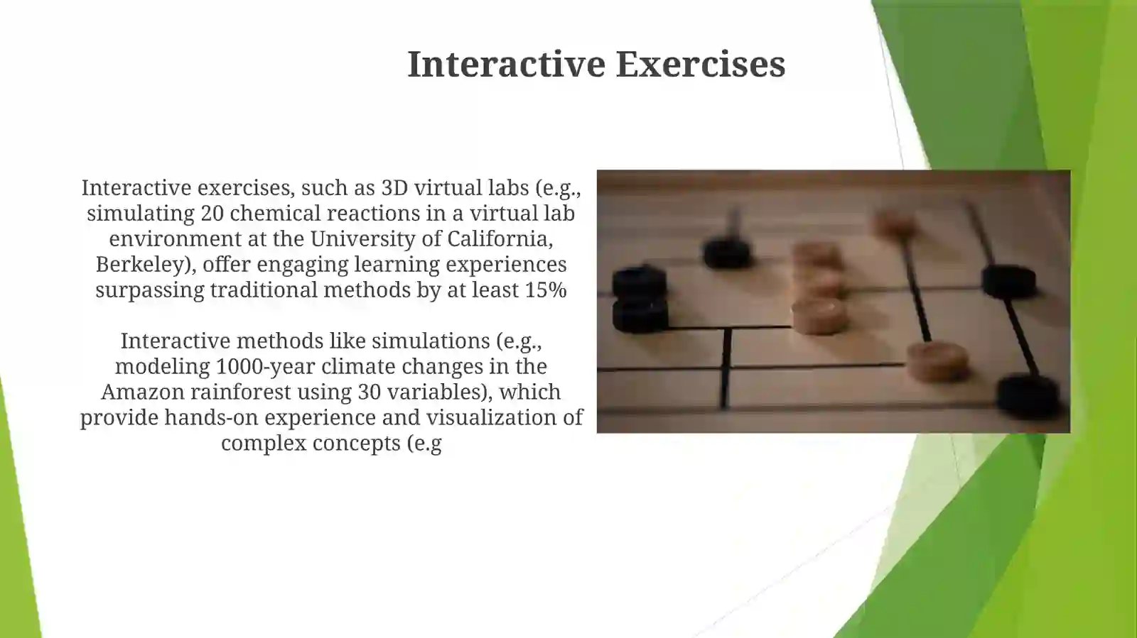 Interactive methods 3